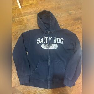 Salty Dog Zip Up Hoodie